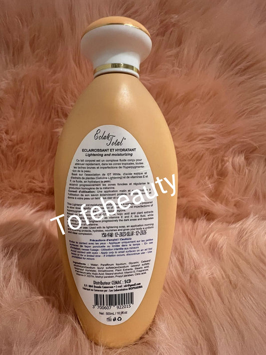 Eclat total light and moisturizing lotion.500ml x1