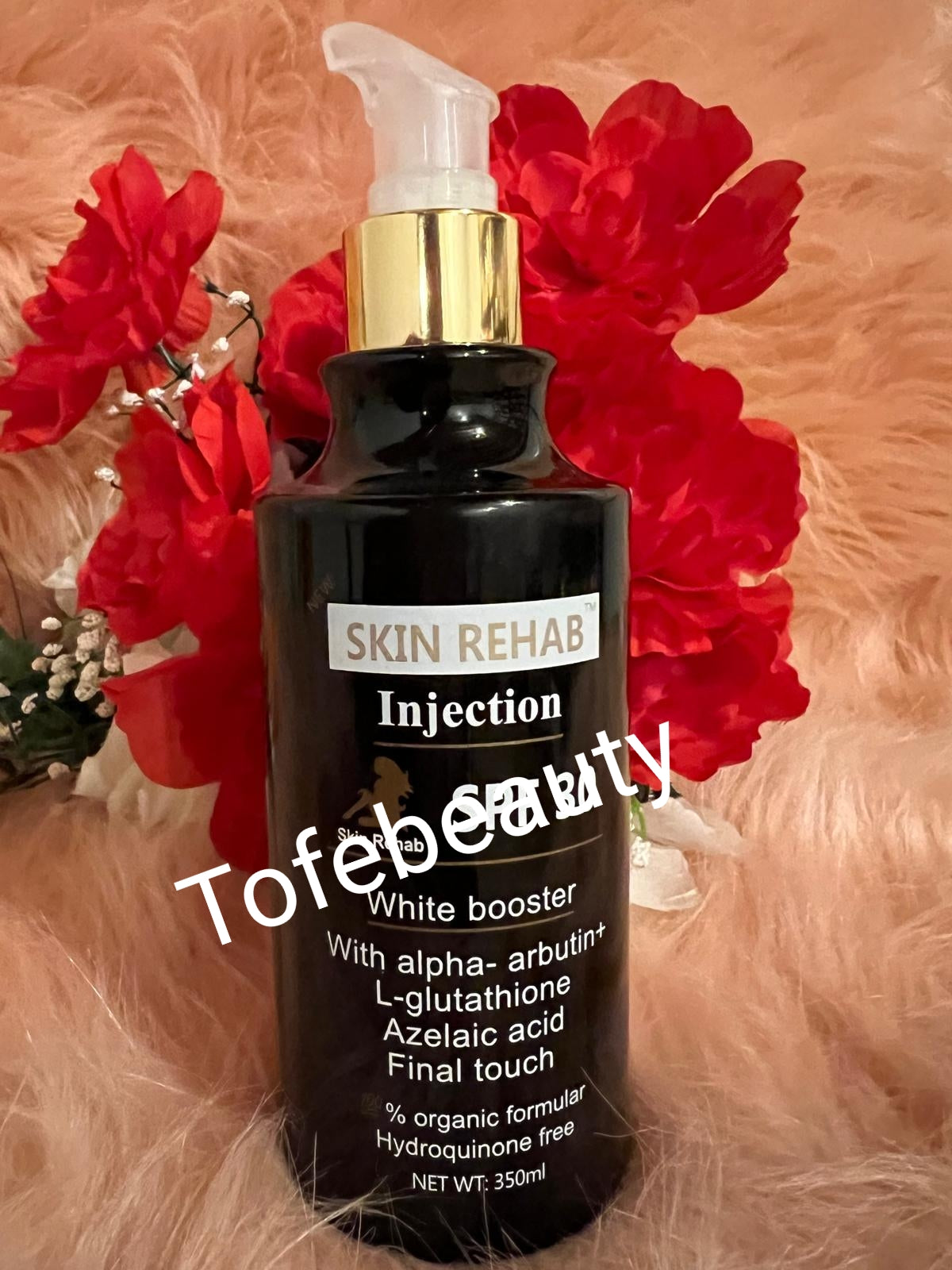 AUTHENTIC SKIN REHAB WHITE BOOSTER FINAL TOUCH POLISHER LOTION WITH SPF 350 X1
