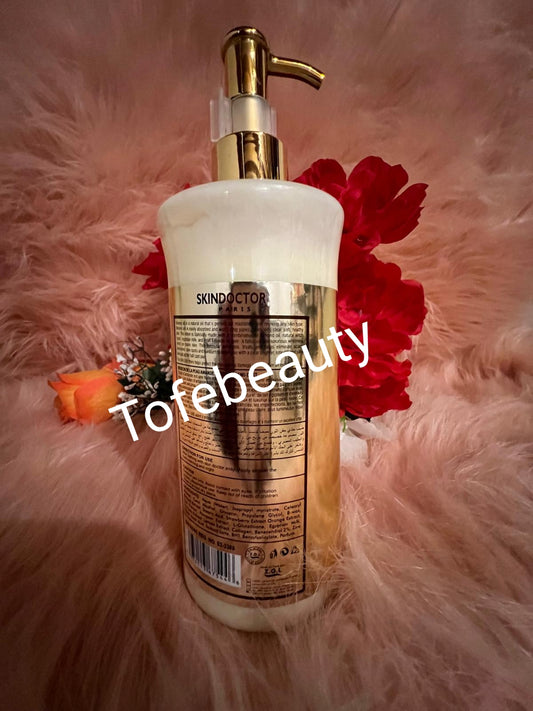 Original sink doctor Almond body milk, ultra radiance whitening lotion. 400ml x1