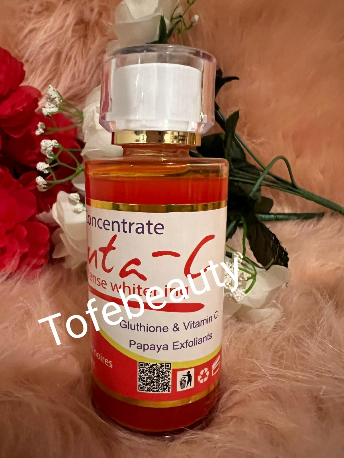 100% Authentic glutathione & vitamin C concentrate papaya serum 100ml x1.