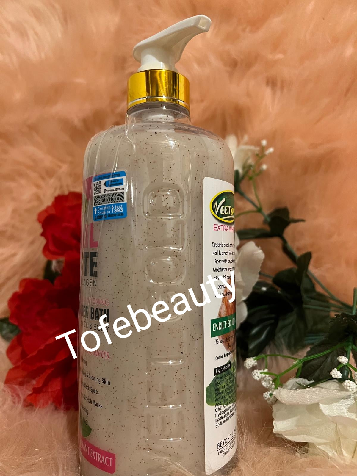 Veetgold snail white gluta collagen face-body-shower-gel-1000ml-x1