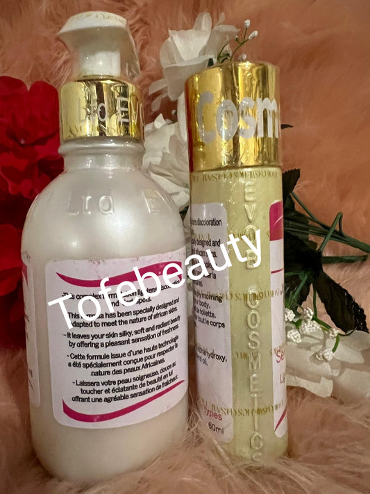 Original madam white flawless universal corrector body lotion & serum