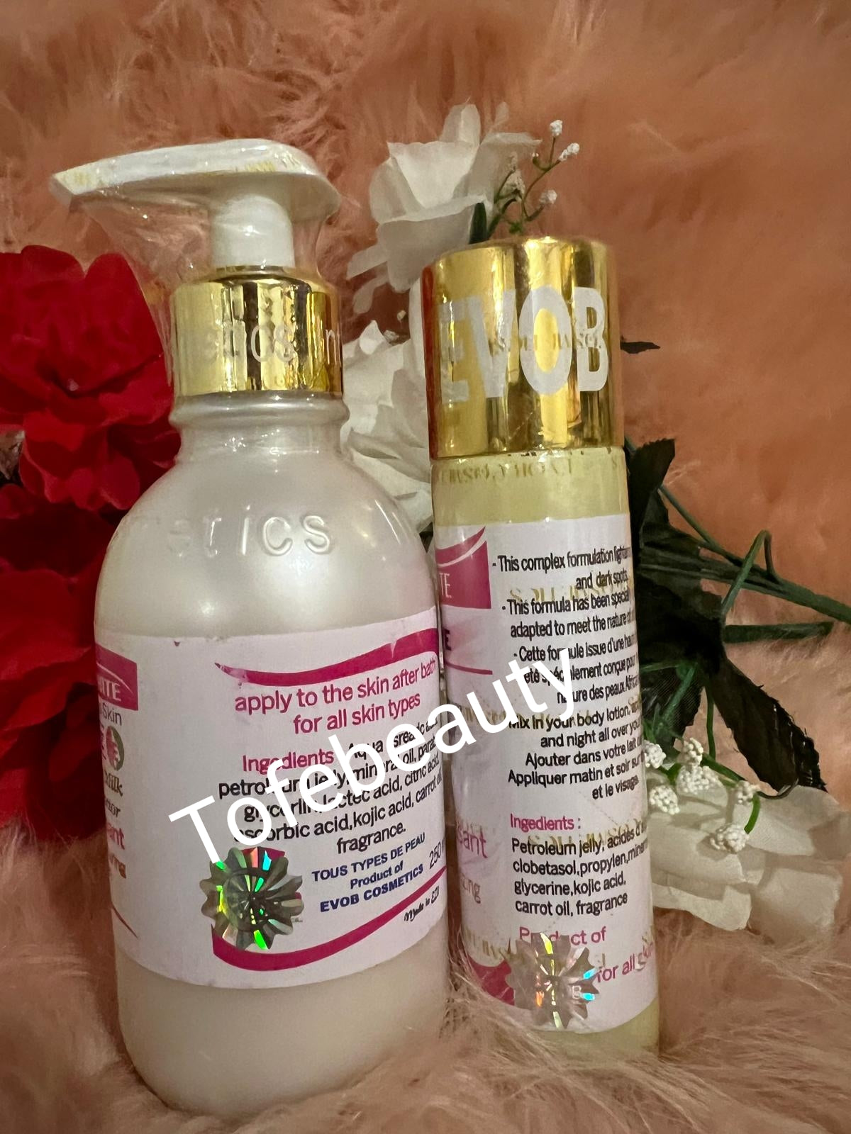 Original madam white flawless universal corrector body lotion & serum