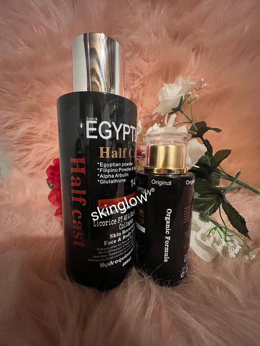 Egyptain Half Cast Lotion 400ML And EGYPTAIN SERECT SERUM