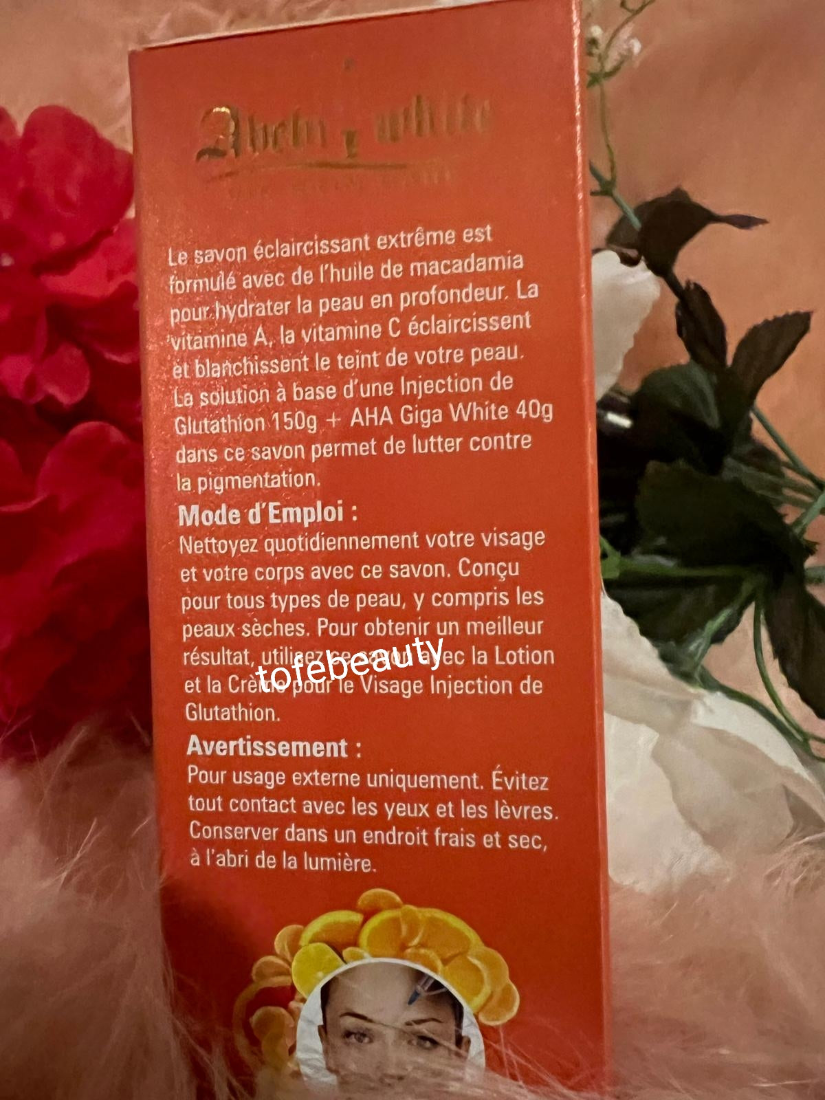 ABEBI WHITE FACE AND BODY SOAP
