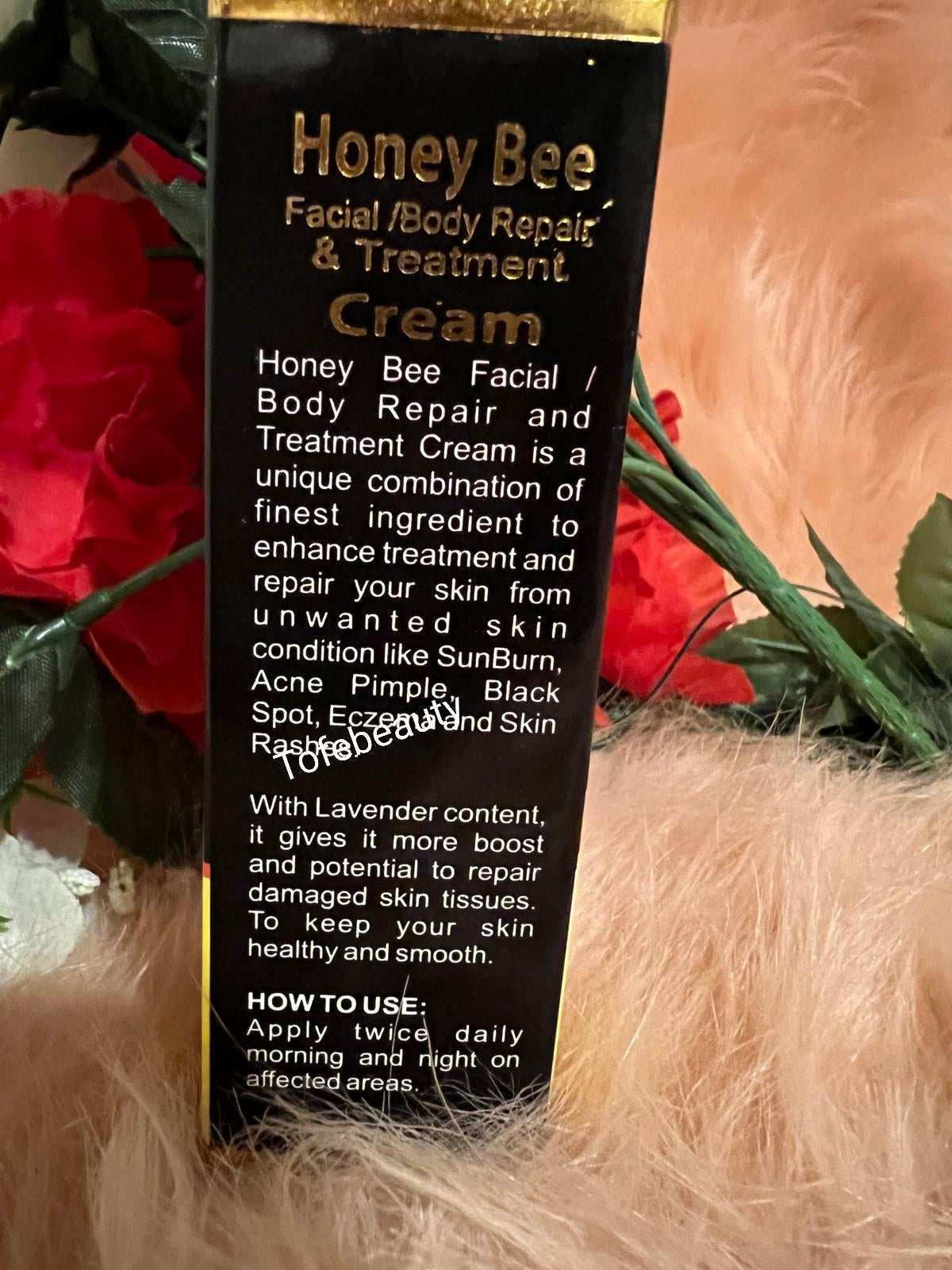 HONEY BEE EGGYOLK ANTI SPOTS AND BLAMISHES FACE CREAM