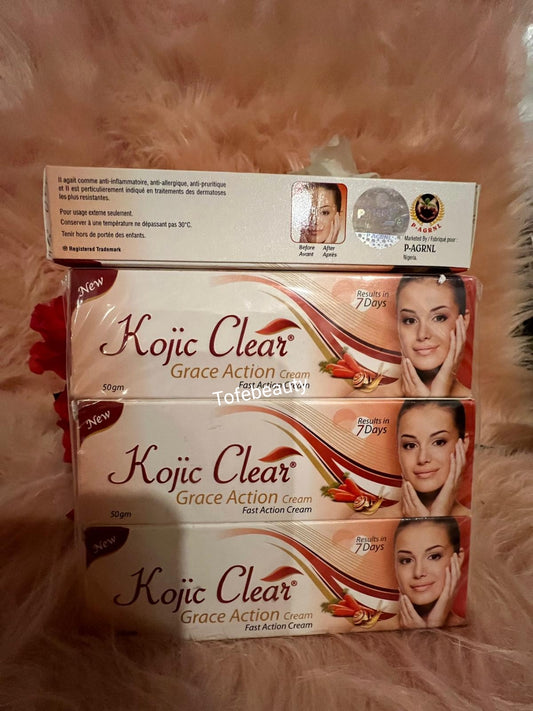 KOJIC CLEAR GRACE ACTION TUBE CREAM,50G