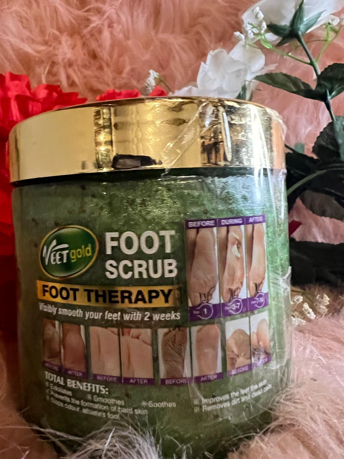 veetgold foot scrub