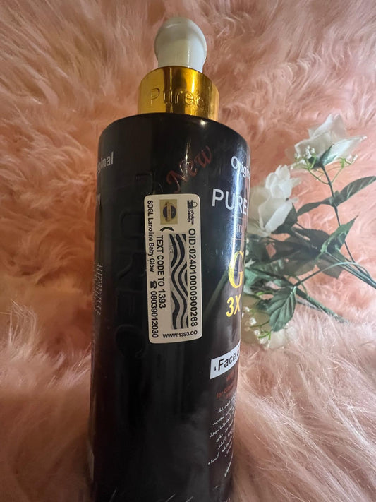 PUREC EGYPTIAN GOLD 3X HC FACE & BODY LOTION 300ML SPF