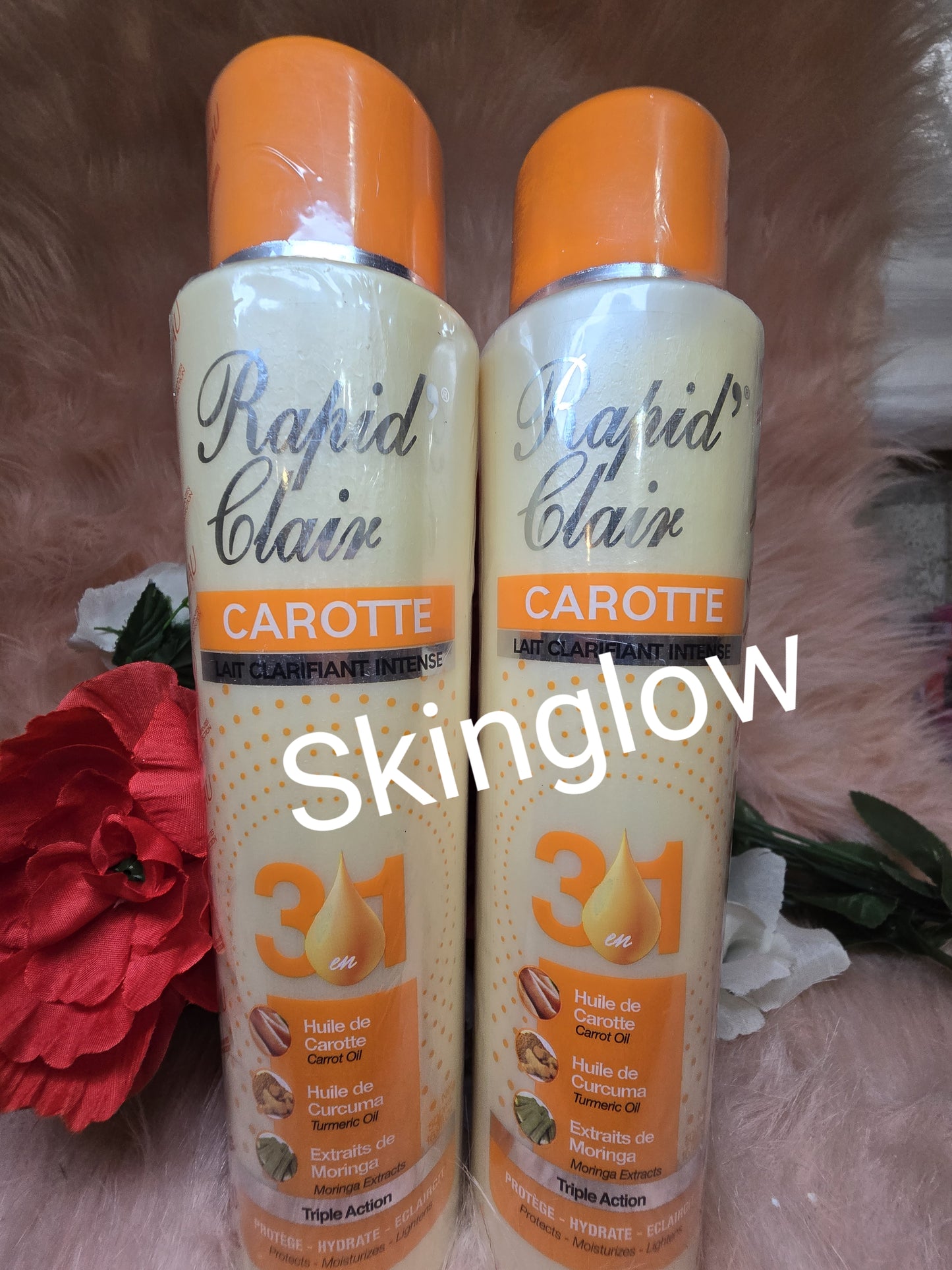 ORIGINAL Rapid Clair Carrot Lotion Big Size 500ml X 1