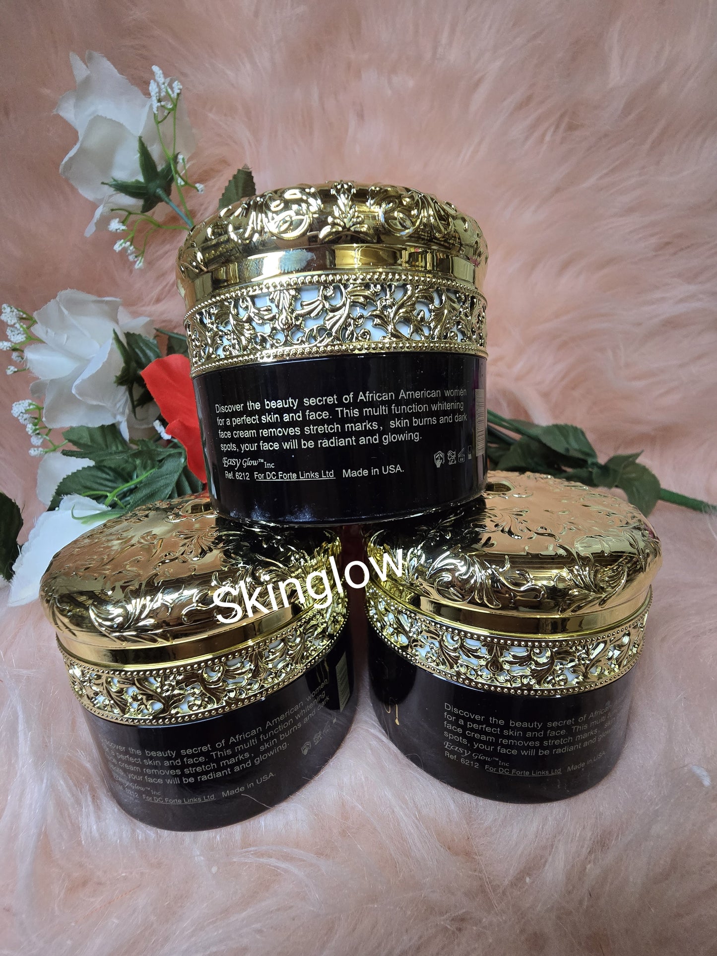 Easy Glow H-C Face Cream. Anti Sun Burn & spots. GLUTATHION & VIT.C .80g x 1