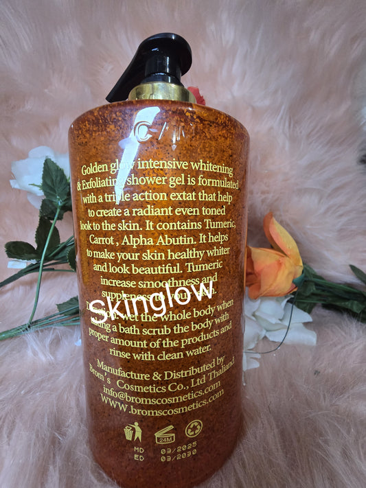 Golden Glow Intensive exfoliating shower gel. With Turmeric and carrot 1000mlx 1