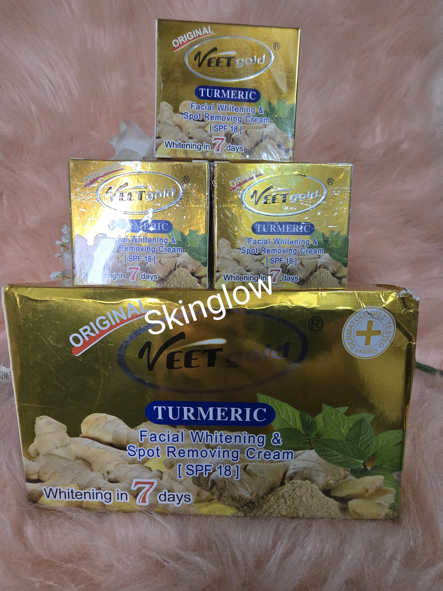 x2 VEET GOLD TURMERIC FACE CREAM 25G