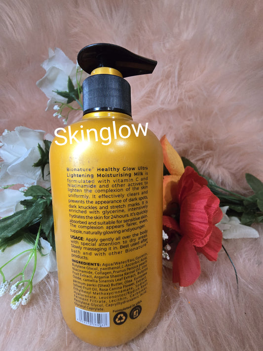 Healthy Glow Ultra Whitenizer With Vit.C & Niacinamide Body Milk Lotion 400mlx1
