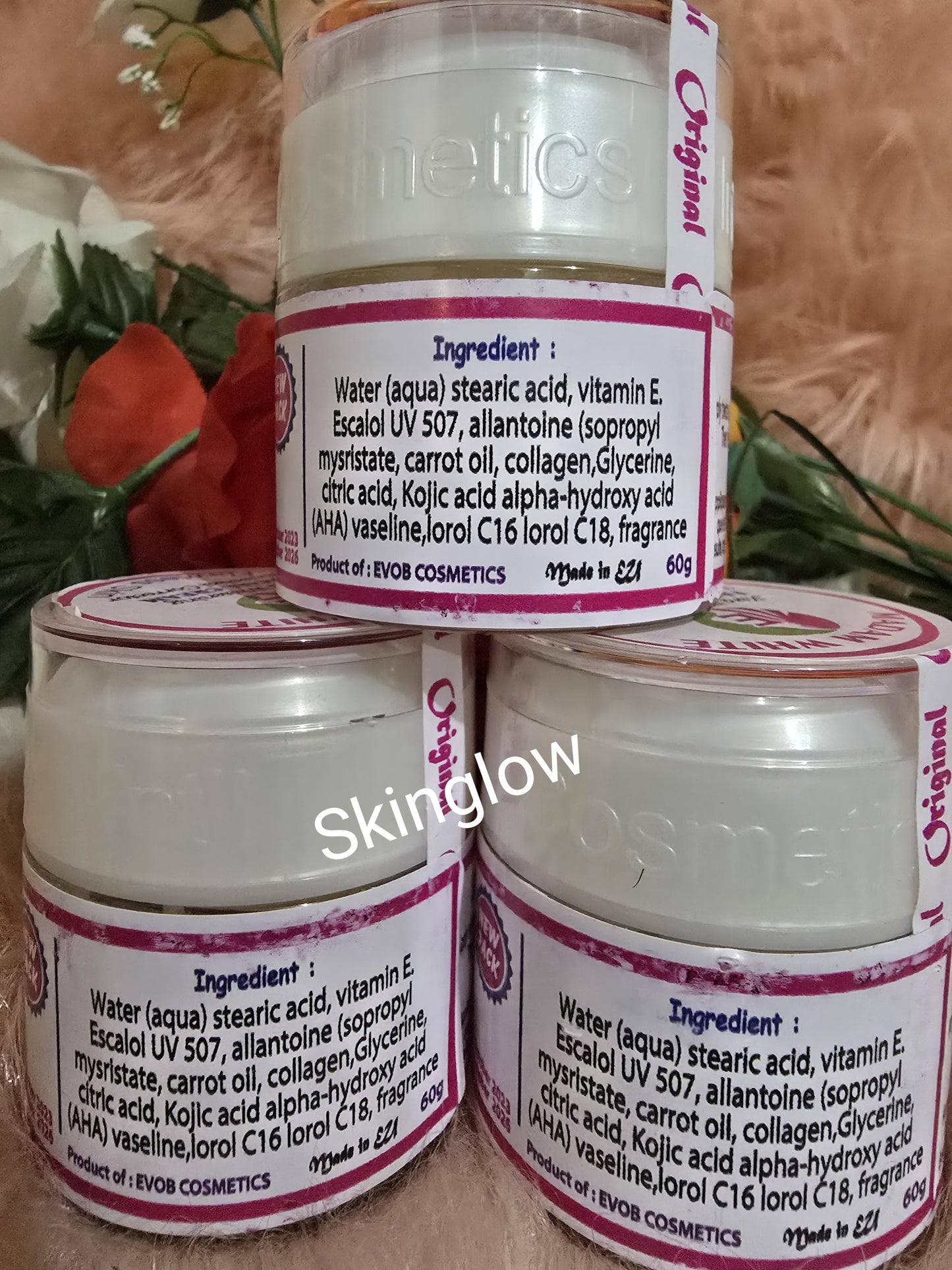 💯 Authentic X 1 madam white exclusive flawless face cream. 60g
