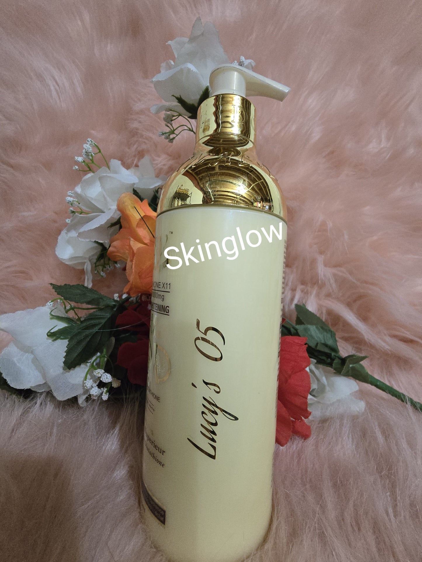 Original easy glow gold body lotion 400ml x1 New bottle design.