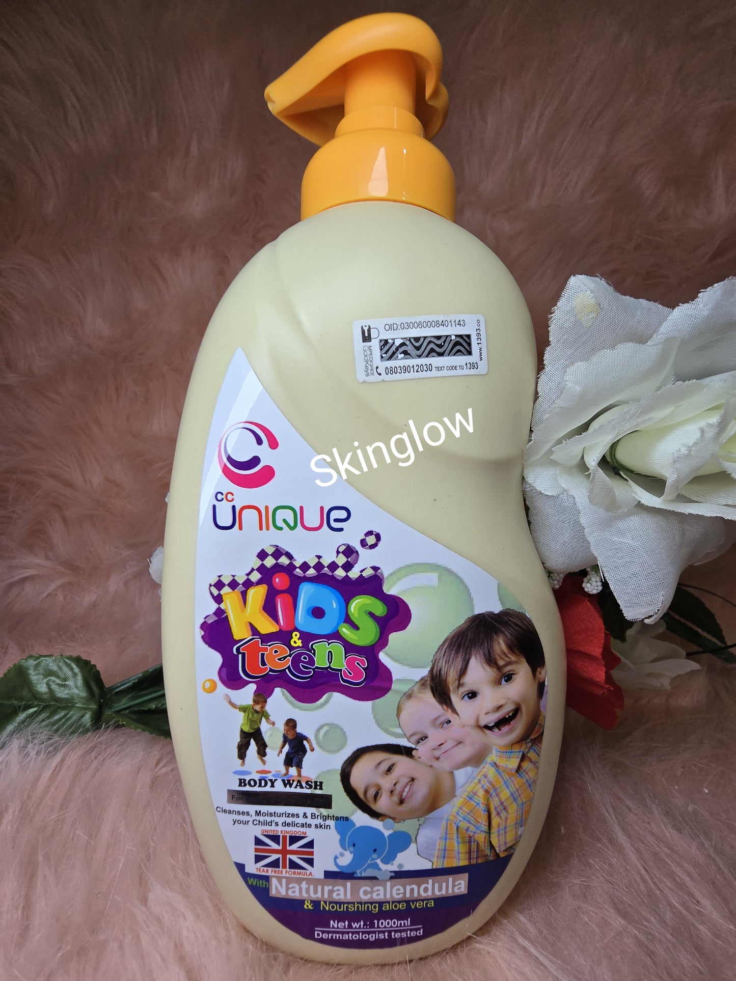 2ps Unique Kids & Teens Skin Brightening Body Lotion & Shower Gel Sensitive Skin