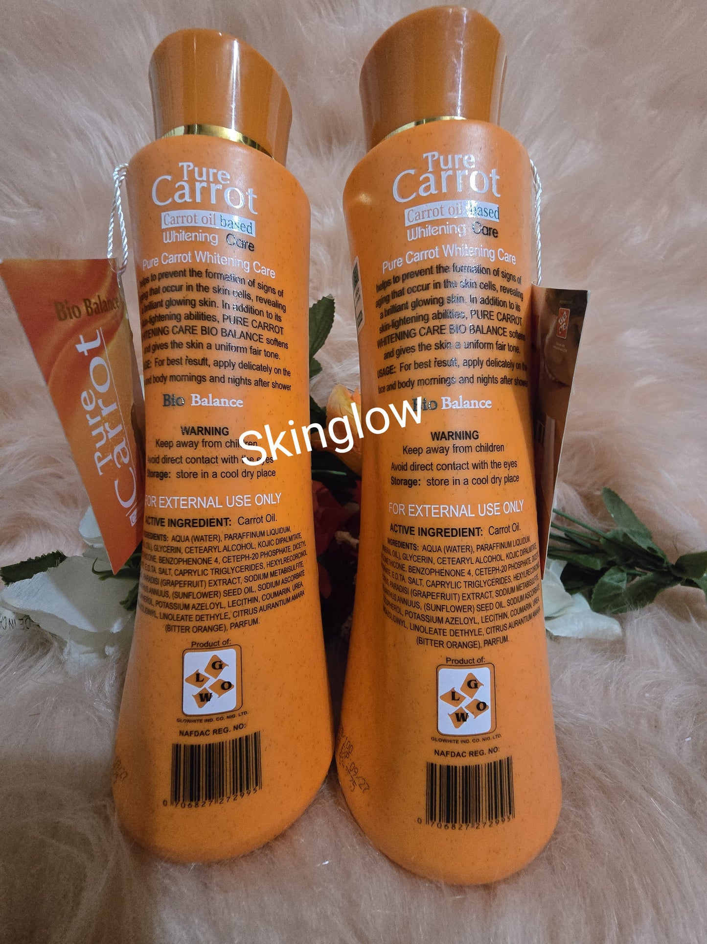 ORIGINAL Pure carrot Bio Balance Whitening body lotion With CARROT Oil👌 X 1