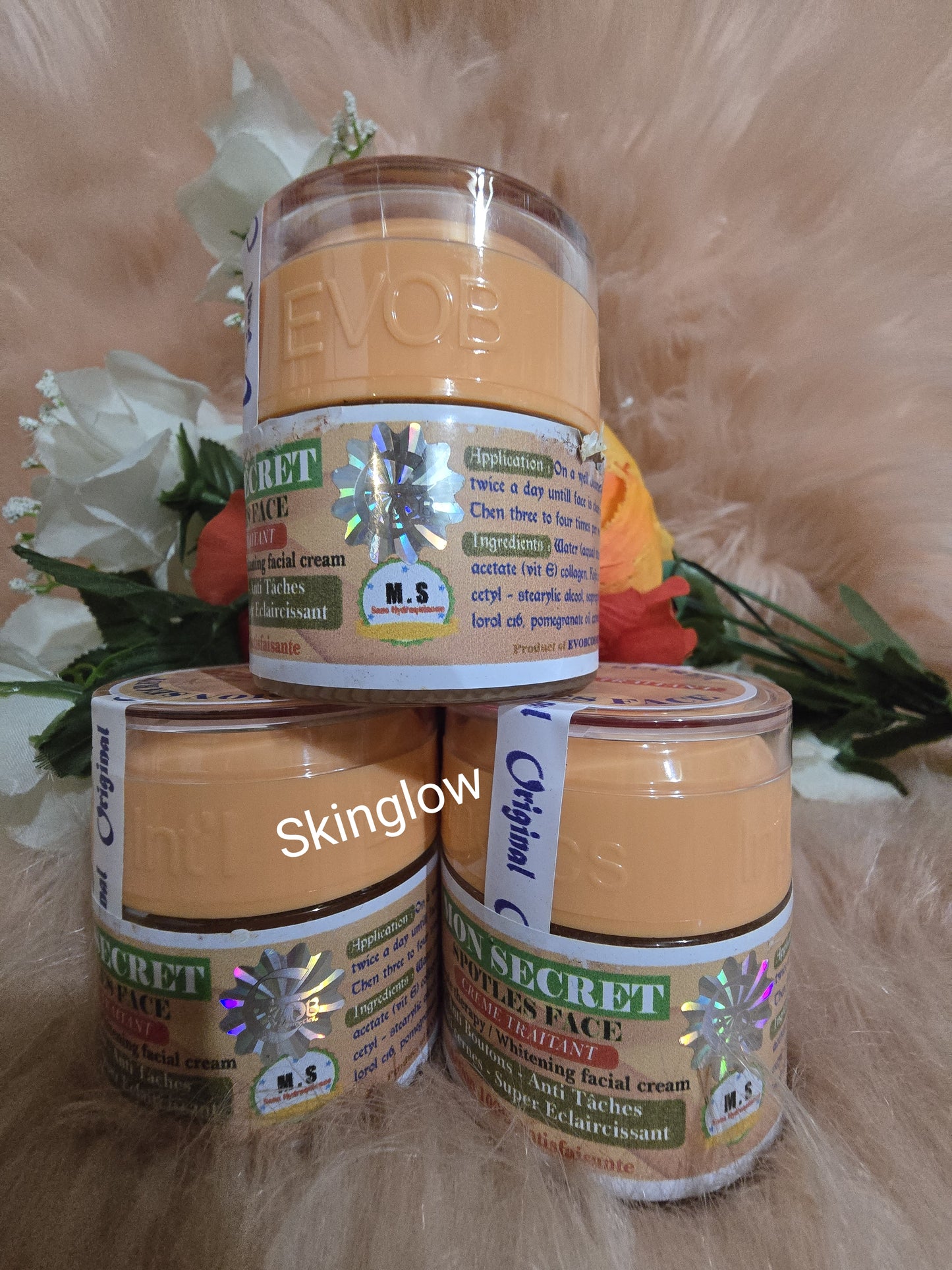100% ORIGINAL Evob Mon secret spotless face cream x1