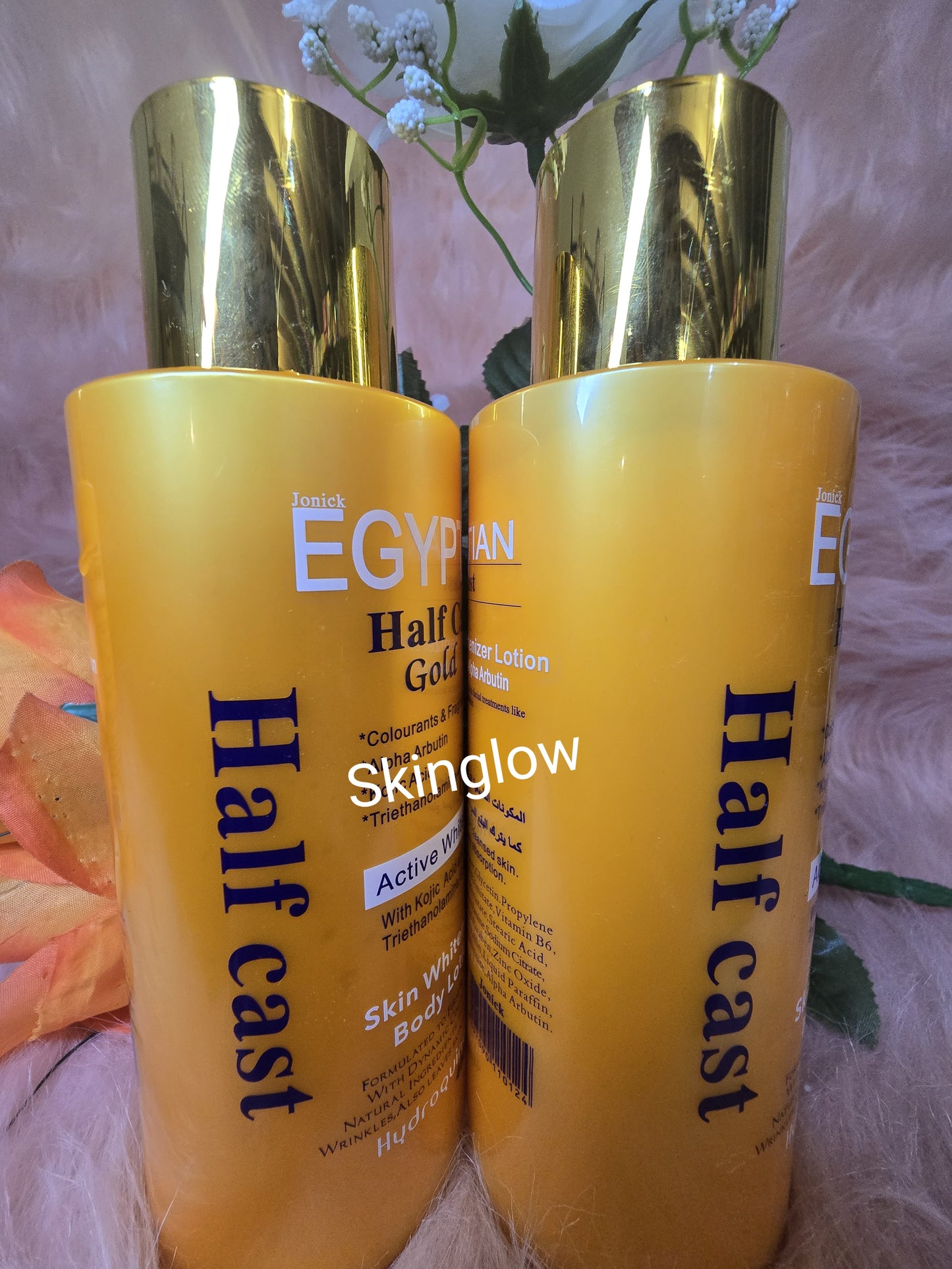 π― Authentic X 1 EGYPTIAN HALFCAST GOLD LOTION 400ml