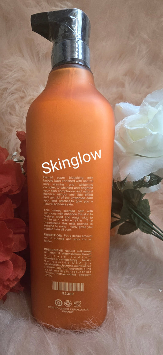 Original Bismid Super Milk Bubble Bath Shower Gel 1000ml 💯 Natural