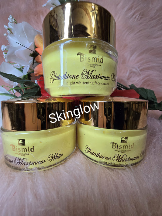 💯 Authentic Bismid GLutathion face Cream X 1