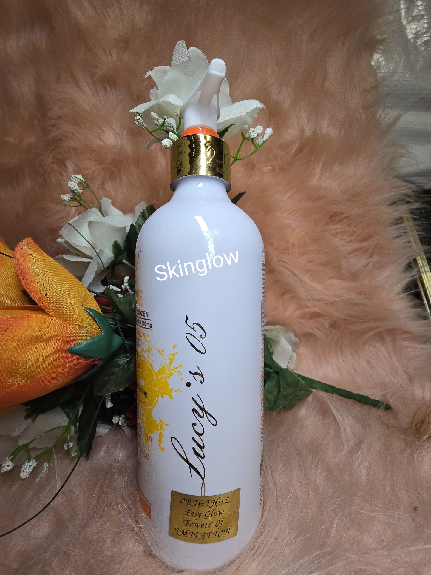 Easy Glow Gluthathione Whitening Vitamin.C Toning Milk Lotion 500ml 💯%