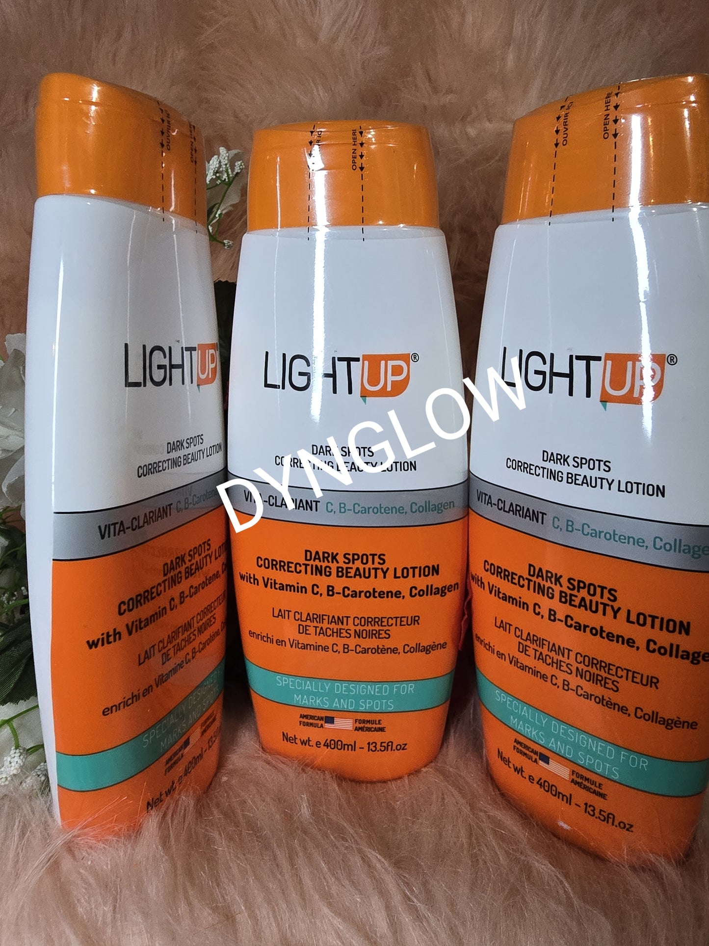 LIGHT UP DARK SPOT CORRECTING BODY LOTION 💯 ORIGINAL.