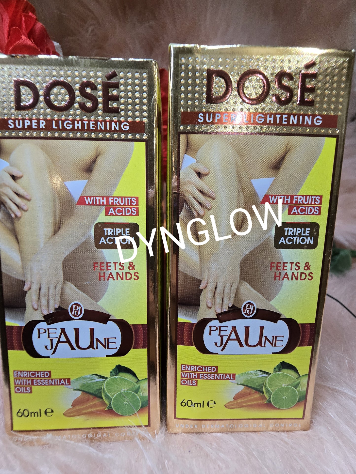 Authentic Pe Jaune Dose For Hands & Feet. 60mlx 1 Enriched With Essential Oils👌