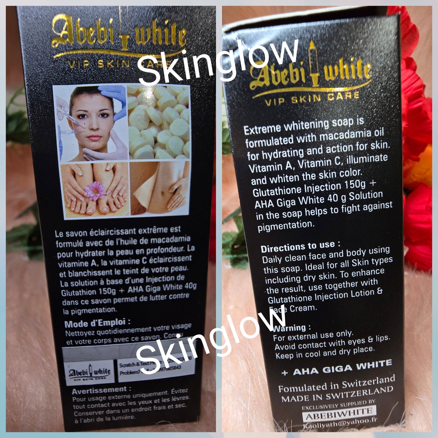 Glutathione injection soap 200g x1