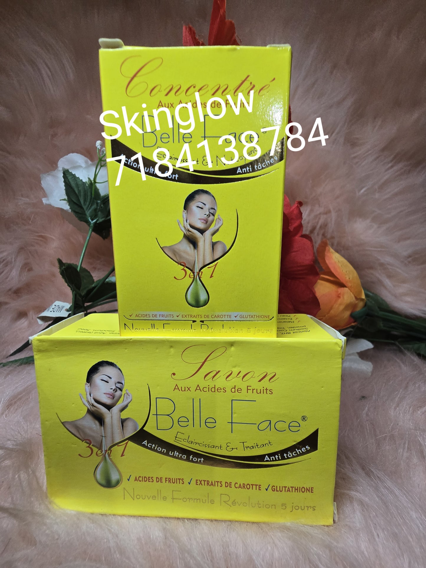 BELLE FACE SERUM AND SOAP