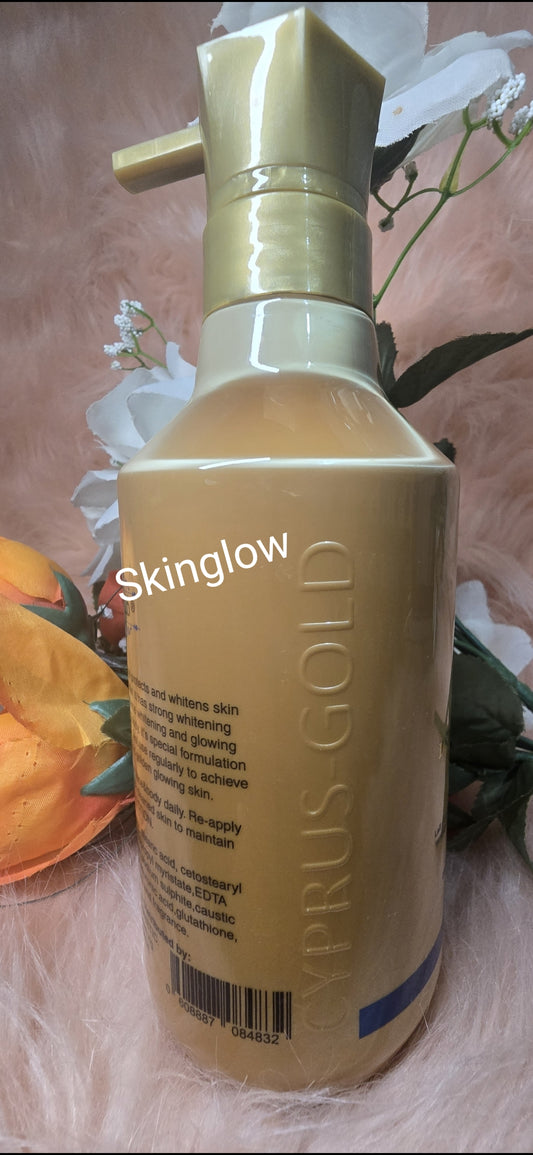 π― Authentic Cyprus-Gold OR+ Gold Pure H.C Brightening + Firming Body Lotion X 1