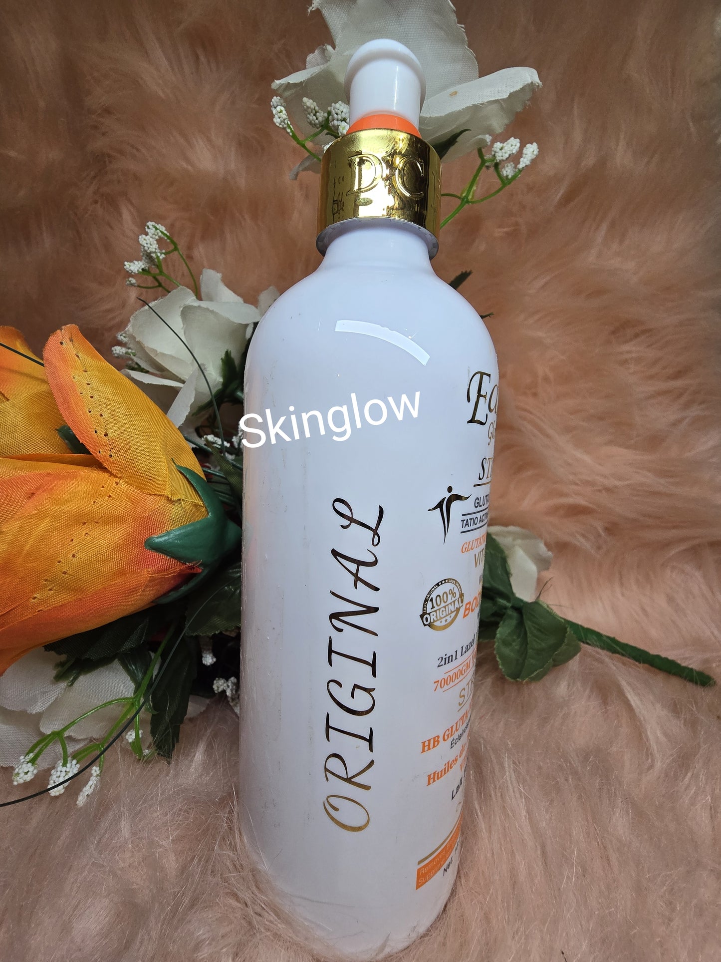 Easy Glow Gluthathione Whitening Vitamin.C Toning Milk Lotion 500ml 💯%