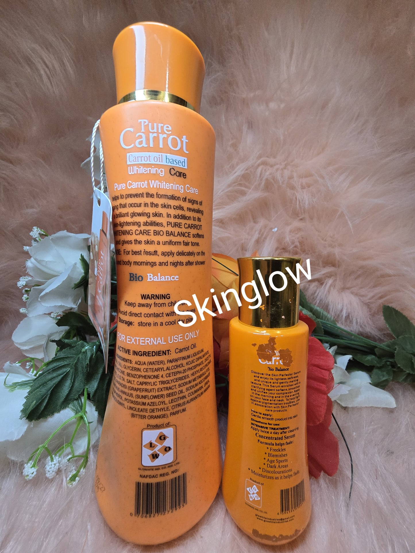 AUTHENTIC Pure carrot Bio Balance Whitening body lotion With pure carrot serum👌 X 1