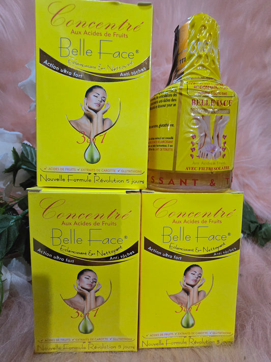 belle face serum for hands and feet