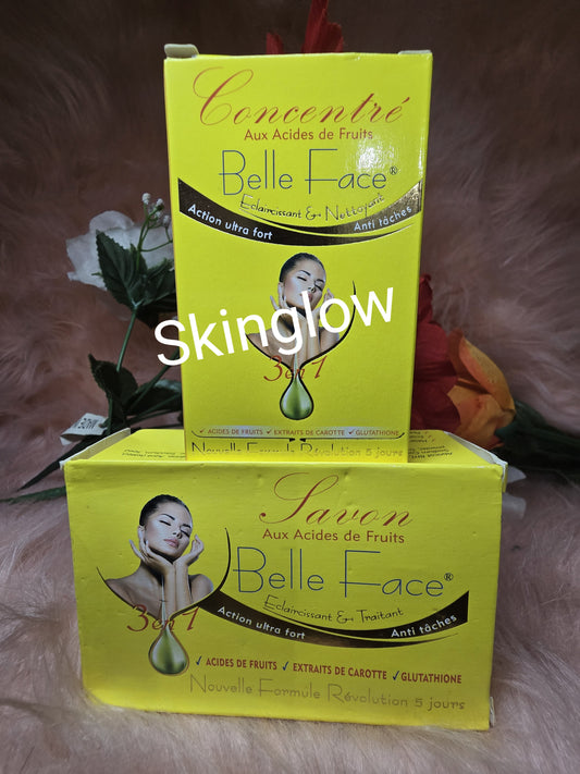 BELLE FACE SERUM AND SOAP