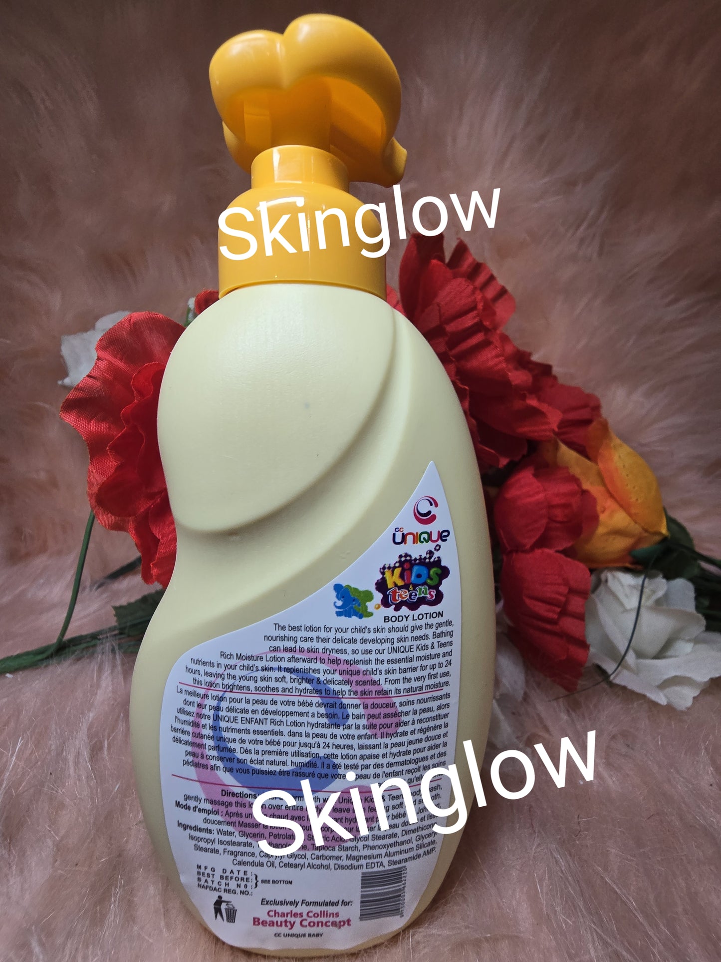 Unique kids & teens moisturizing & glowing body lotion X 1 bottle