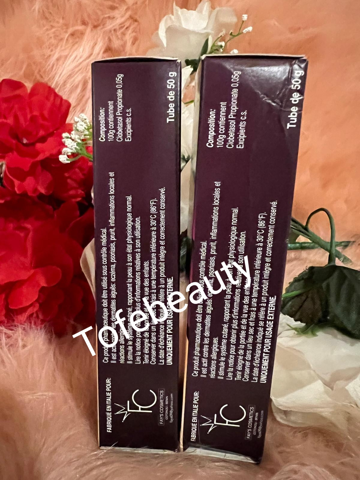 Original abebi white kit Quinto tube cream.50ml x1