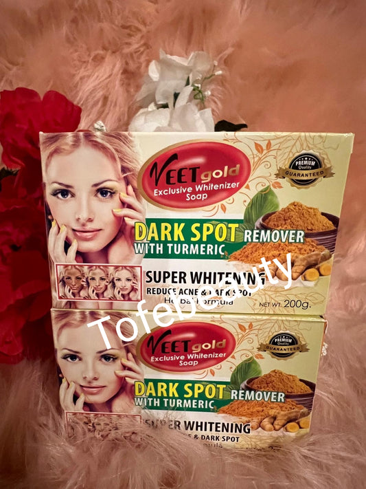 X1 ORIGINAL Veetgold Turmeric dark sport remover soap 200g per 1