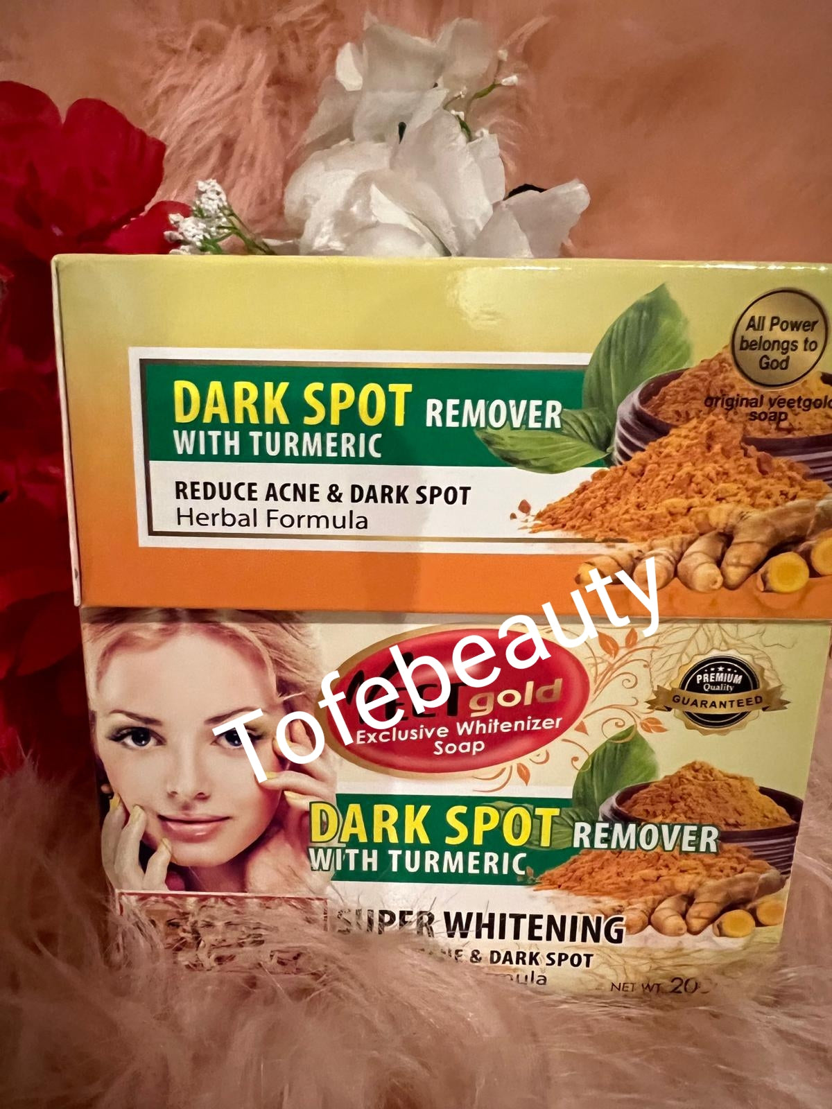 X1 ORIGINAL Veetgold Turmeric dark sport remover soap 200g per 1
