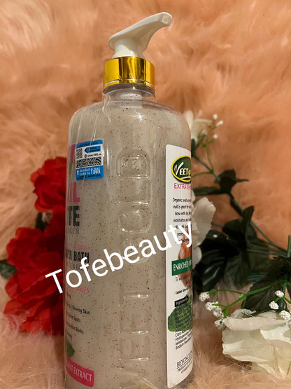 Veetgold  snail white gluta collagen face-body-shower-gel-1000ml-x1