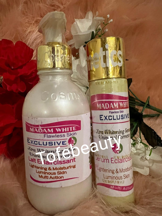 Original madam white flawless universal corrector body lotion & serum