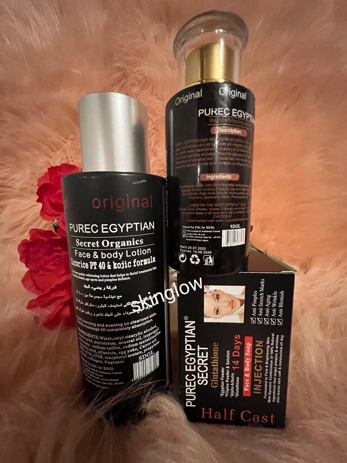 Purec Egyptian secret lotion 400ml.