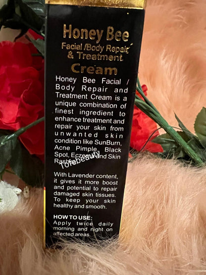 HONEY BEE  EGGYOLK ANTI SPOTS AND BLAMISHES FACE CREAM