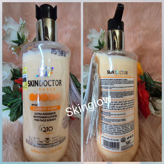 Skin doctor Carrot lotion.