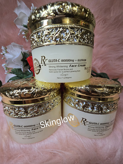 💯 Authentic Easy Glow GOLD Face Cream. Anti Sun Burn & spots Cream.80gx1