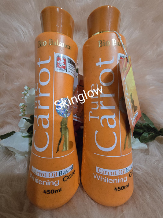 ORIGINAL Pure carrot Bio Balance Whitening body lotion With CARROT Oil👌 X 1