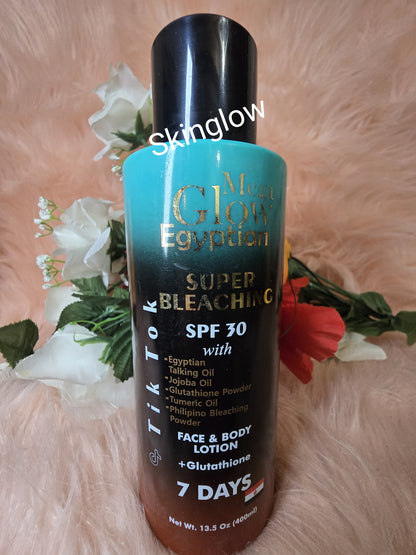 MEGA GLOW EGYPTAIAN SUPER BLEACHING LOTION 400ML