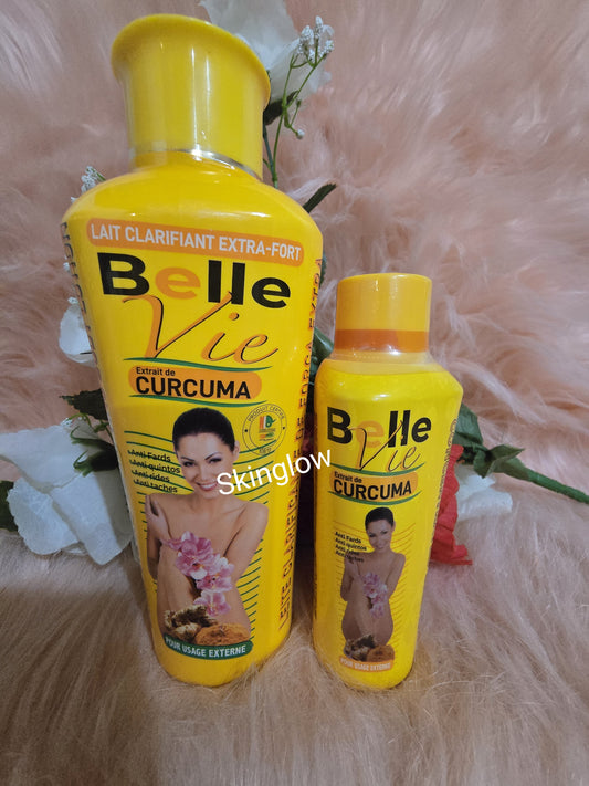 2pcs Belle Vie Curcuma Extracts Body Lotion& Serum