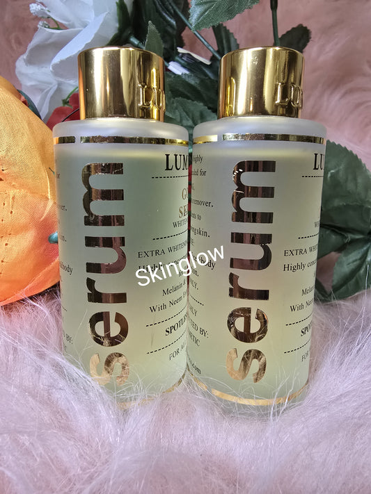 LUMINE gold  Whitening & Toning  Serum  50ml X 1 . ALL SKIN TYPES